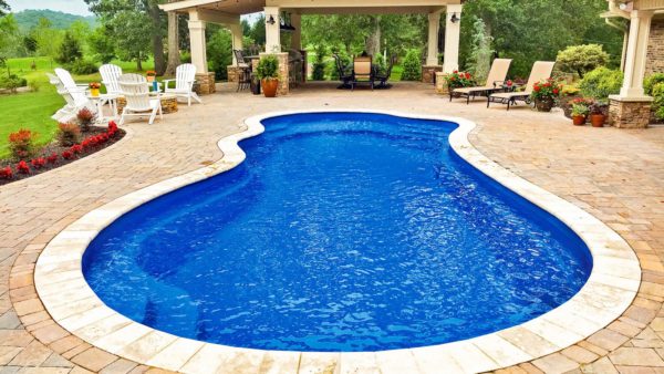 The Fantasy - freeform fiberglass swimming pool - Imagine Pools