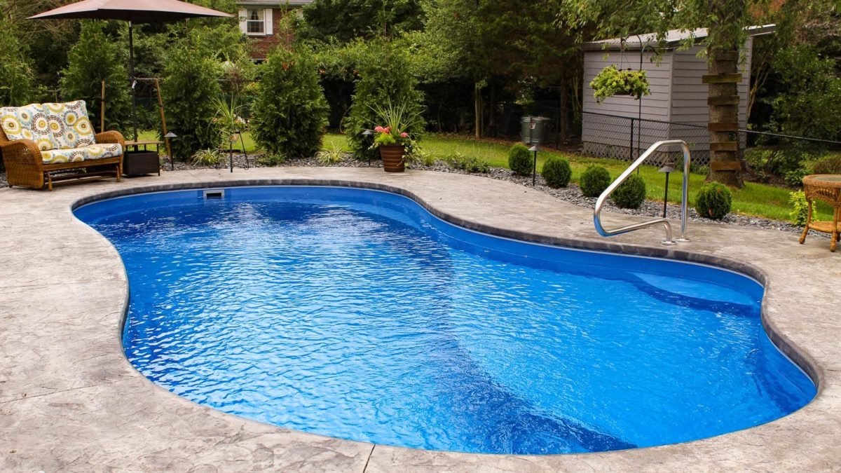 The Inspiration Freeform Fiberglass Swimming Pool Imagine Pools