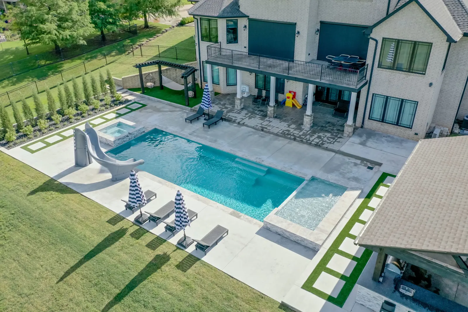 Introducing Imagine Pools Pool of the Month for September 2023: Dive into Backyard Bliss