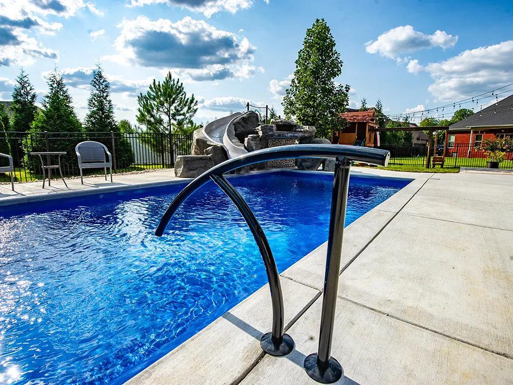 transform your home into a staycation destination with a fiberglass pool
