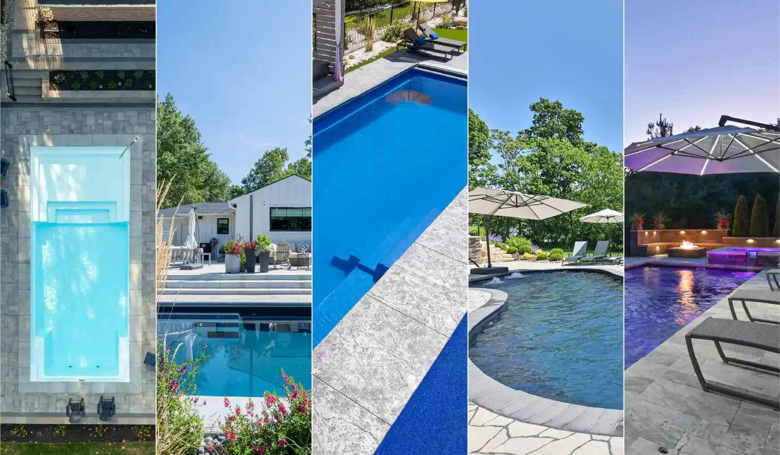 five backyards, five dreams: amazing backyard transformations from imagine pools