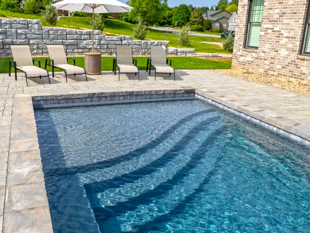 storm grey pool color: modern elegance meets nostalgia