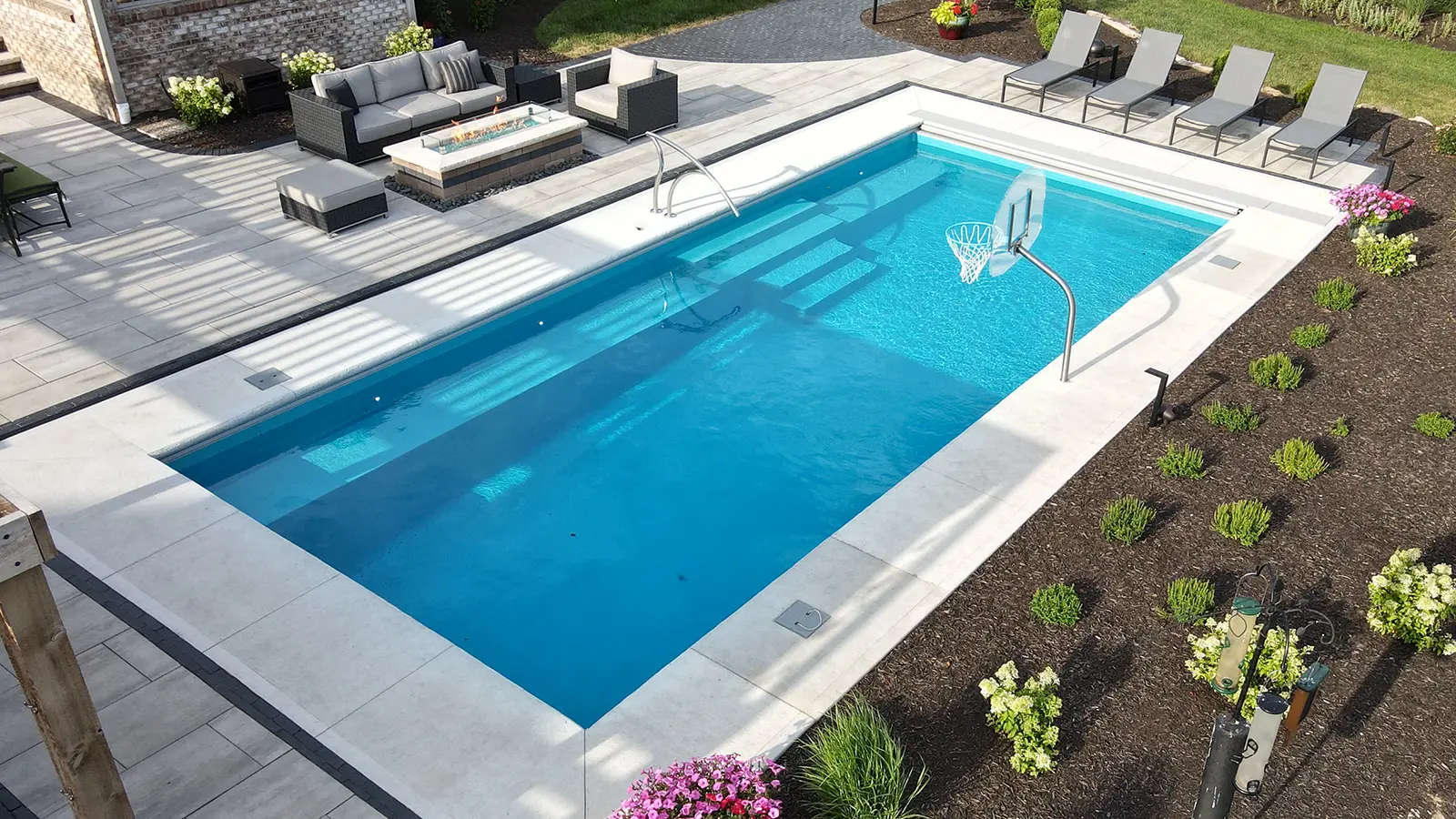 The Imagine Pools Marvelous Fiberglass Pool