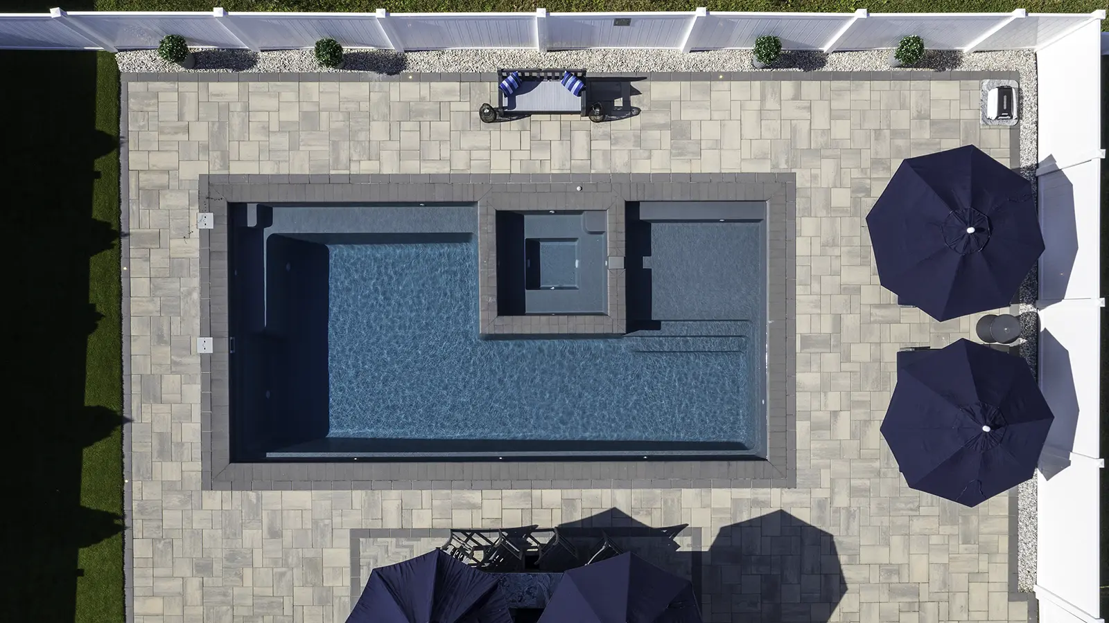 Exquisite 30 Storm Grey Imagine Pools Fiberglass Pool