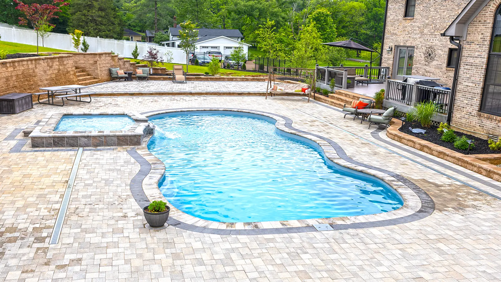Imagine Pools Elation Fiberglass Pool Best pool for swimming