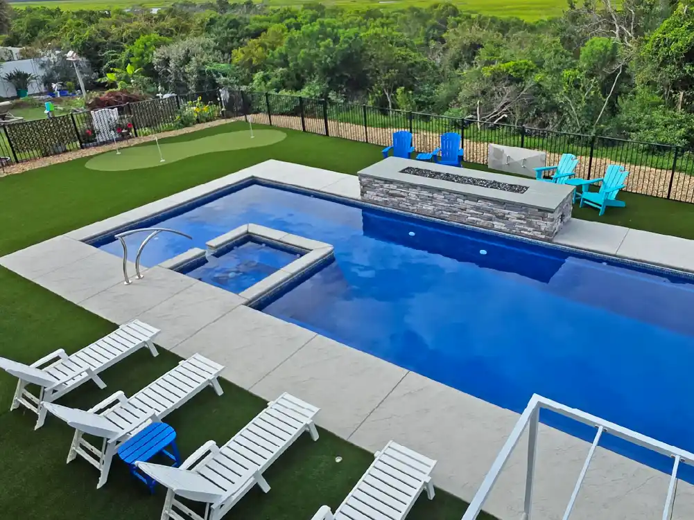 premium pool features for year-round enjoyment