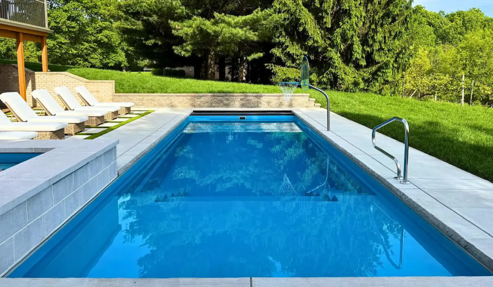 imagine pools’ january 2026 pool of the month: a family compound retreat