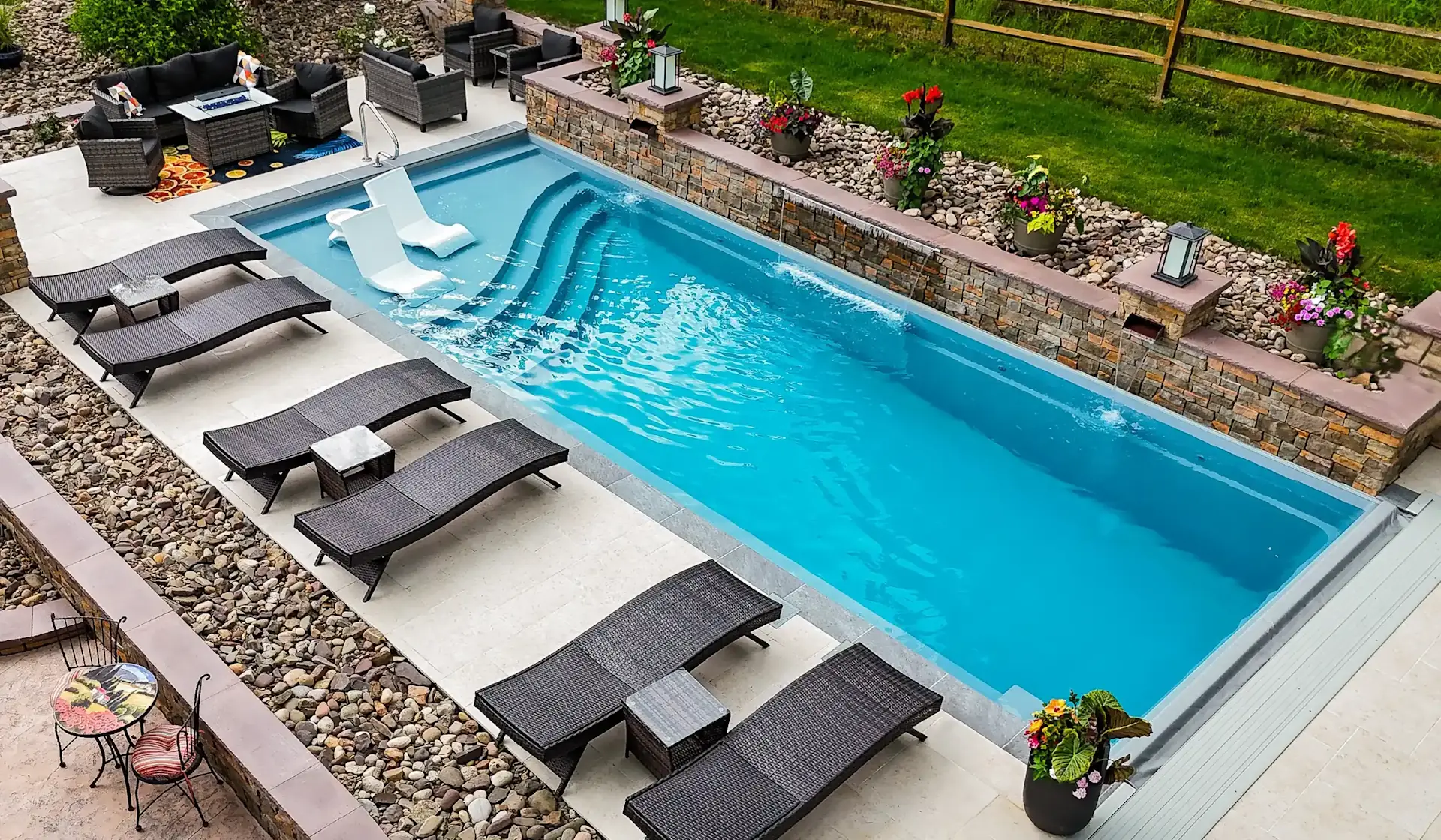 imagine pools’ march 2026 pool of the month: a blank canvas becomes a backyard masterpiece