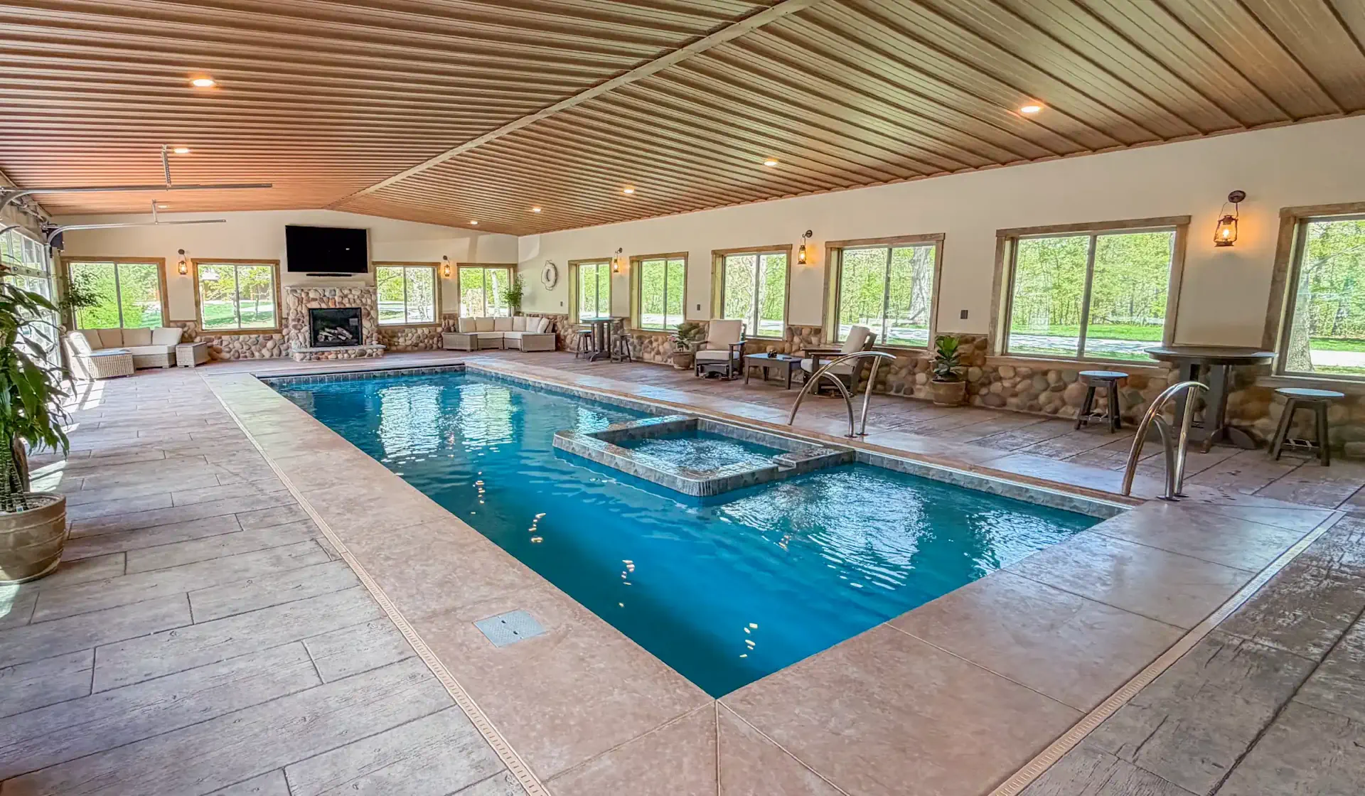 july 2026 pool of the month: an indoor retreat built to be used all year round