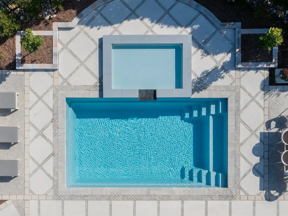 the tanning ledge: your lounge spot in the water