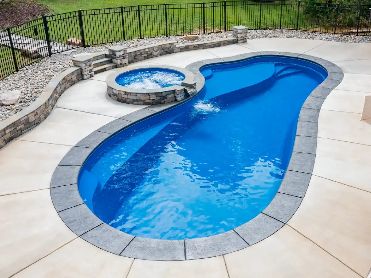 the spa: warm water all year long